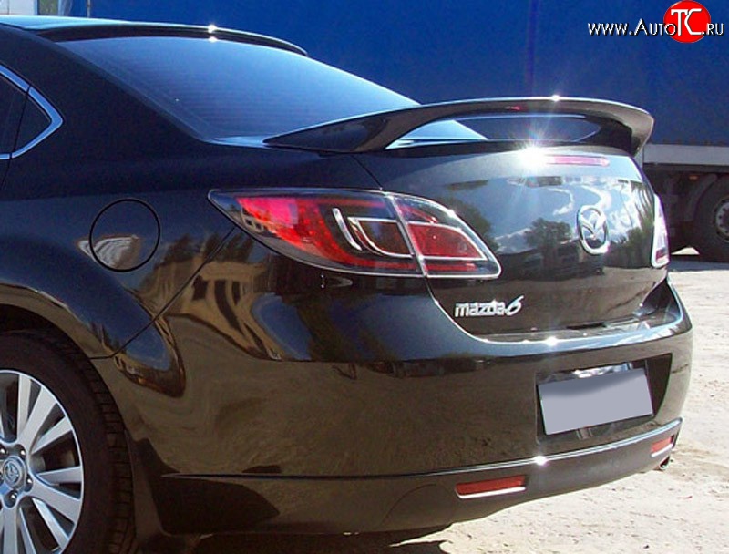 5 899 р. Спойлер EX-Style V2 Mazda 6 GH дорестайлинг седан (2007-2010) (Неокрашенный)  с доставкой в г. Тольятти