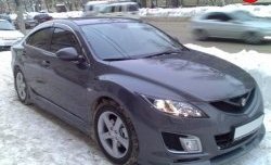 1 149 р. Реснички EX-Style  Mazda 6  GH (2007-2012) дорестайлинг лифтбэк, дорестайлинг седан, дорестайлинг универсал, рестайлинг лифтбэк, рестайлинг седан, рестайлинг универсал (Неокрашенные)  с доставкой в г. Тольятти. Увеличить фотографию 3