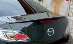 3 899 р. Спойлер EX-Style V1 Mazda 6 GH дорестайлинг седан (2007-2010) (Неокрашенный)  с доставкой в г. Тольятти. Увеличить фотографию 3