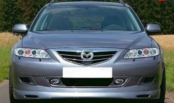 9 499 р. Накладка переднего бампера ATH Mazda 6 GG лифтбэк дорестайлинг (2002-2005)  с доставкой в г. Тольятти. Увеличить фотографию 2