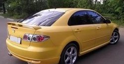 8 149 р. Пороги накладки AERO Mazda 6 GG лифтбэк дорестайлинг (2002-2005) (Неокрашенные)  с доставкой в г. Тольятти. Увеличить фотографию 2