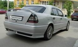 3 599 р. Пороги накладки Rieger Mercedes-Benz C-Class W202 дорестайлинг седан (1993-1997)  с доставкой в г. Тольятти. Увеличить фотографию 3