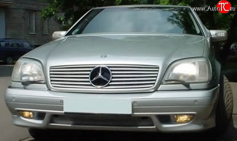 14 949 р. Передний бампер AMG Mercedes-Benz S class W140 Купе (1991-1998) (Неокрашенный)  с доставкой в г. Тольятти