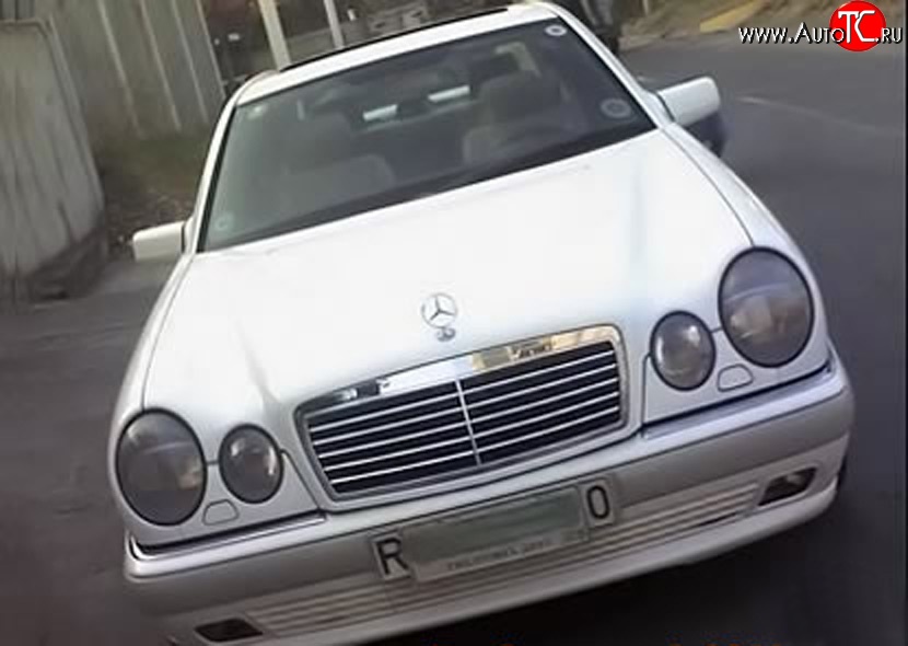 6 549 р. Накладка переднего бампера LORINZER Style Mercedes-Benz E-Class W210 дорестайлинг седан (1996-1999) (Неокрашенная)  с доставкой в г. Тольятти