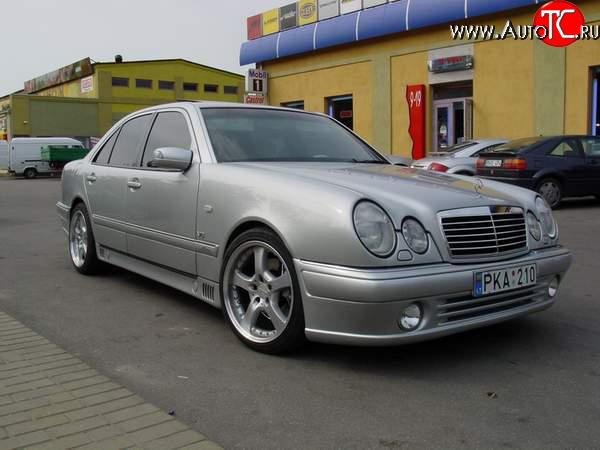 8 149 р. Передний бампер Lorinzer Mercedes-Benz E-Class W210 дорестайлинг универсал (1996-1999) (Дорестайлинг, Неокрашенный)  с доставкой в г. Тольятти