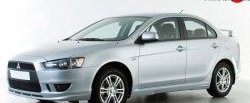 3 599 р. Накладка переднего бампера Elegance Mitsubishi Lancer 10 CY хэтчбэк дорестайлинг (2007-2010) (Неокрашенная)  с доставкой в г. Тольятти. Увеличить фотографию 4