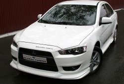 699 р. Реснички Mitsubishi Global-Tuning  Mitsubishi Lancer  10 CY (2007-2017) седан дорестайлинг, хэтчбэк дорестайлинг, седан рестайлинг, хэтчбек 5 дв рестайлинг (Неокрашенные)  с доставкой в г. Тольятти. Увеличить фотографию 2