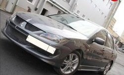 Передний бампер Evo Mitsubishi (Митсубиси) Lancer (Лансер)  9 CS (2003-2009) 9 CS седан 1-ый рестайлинг, универсал 1-ый рестайлинг, седан 2-ой рестайлинг, универсал 2-ой рестайлинг