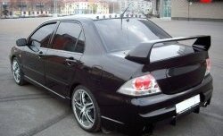 8 299 р. Спойлер в стиле Evo var №2 (средний) Mitsubishi Lancer 9 2-ой рестайлинг седан (2005-2009) (Неокрашенный)  с доставкой в г. Тольятти. Увеличить фотографию 4