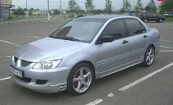 5 999 р. Пороги накладки EGR Mitsubishi Lancer 9 2-ой рестайлинг универсал (2005-2009) (Неокрашенные)  с доставкой в г. Тольятти. Увеличить фотографию 4