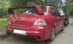 21 999 р. Крышка багажника Evo Mitsubishi Lancer 9 2-ой рестайлинг седан (2005-2009) (Неокрашенная)  с доставкой в г. Тольятти. Увеличить фотографию 3