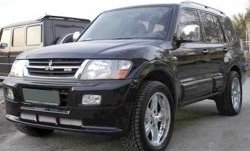 Накладка переднего бампера Rally Mitsubishi Pajero 3 V70 дорестайлинг (1999-2003)