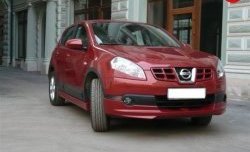 4 649 р. Решётка радиатора Городская Легенда рестайлинг Nissan Qashqai 1 дорестайлинг (2007-2010) (Неокрашенная)  с доставкой в г. Тольятти. Увеличить фотографию 2