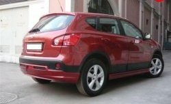 2 089 р. Пороги накладки Городская Легенда Nissan Qashqai 1 J10 рестайлинг (2010-2013) (Неокрашенные)  с доставкой в г. Тольятти. Увеличить фотографию 2