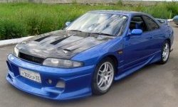 17 249 р. Пластиковый капот DoLuck Nissan Skyline R33 (1993-1998) (Неокрашенный)  с доставкой в г. Тольятти. Увеличить фотографию 3