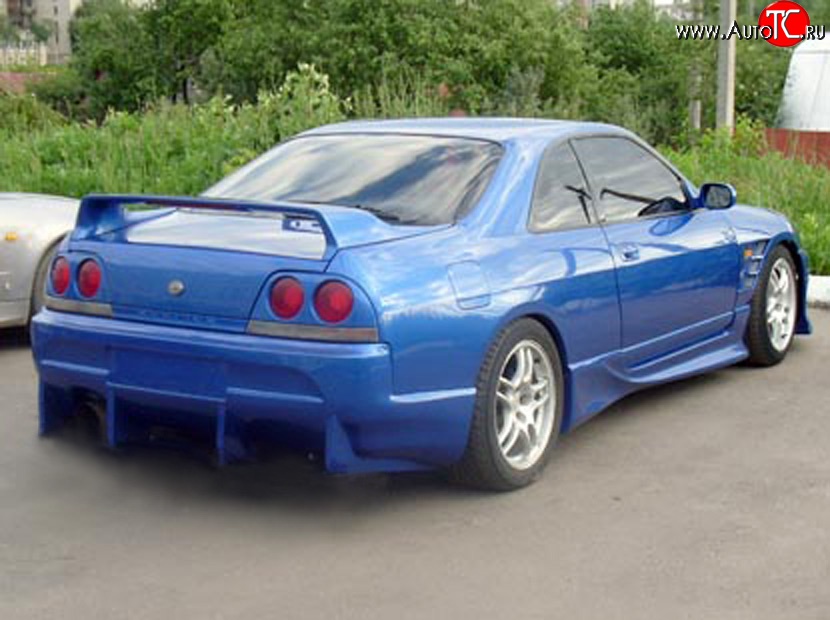 9 999 р. Задний бампер DoLuck Nissan Skyline R33 (1993-1998) (Неокрашенный)  с доставкой в г. Тольятти