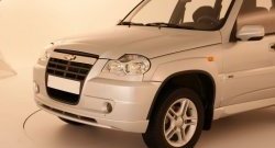 1 999 р. Пороги накладки Памир Chevrolet Niva 2123 дорестайлинг (2002-2008) (Неокрашенные)  с доставкой в г. Тольятти. Увеличить фотографию 2