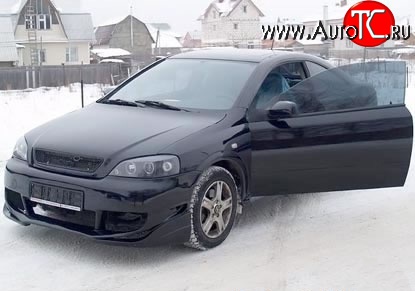 10 099 р. Передний бампер NTC Opel Astra G седан (1998-2005) (Неокрашенный)  с доставкой в г. Тольятти