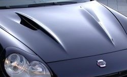 21 699 р. Пластиковый капот Techart Magnum I Porsche Cayenne 955 (2002-2006) (Неокрашенный)  с доставкой в г. Тольятти. Увеличить фотографию 2