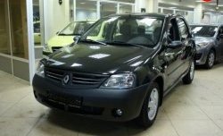 2 999 р. Передний бампер SAT Renault Logan 1 дорестайлинг (2004-2010) (Неокрашенный)  с доставкой в г. Тольятти. Увеличить фотографию 3