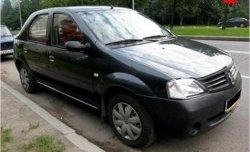 2 999 р. Передний бампер SAT Renault Logan 1 дорестайлинг (2004-2010) (Неокрашенный)  с доставкой в г. Тольятти. Увеличить фотографию 4