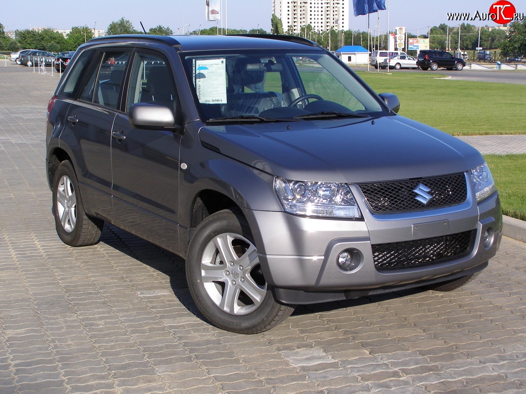 13 199 р. Передний бампер Standart Suzuki Grand Vitara JT 3 двери дорестайлинг (2005-2008)  с доставкой в г. Тольятти