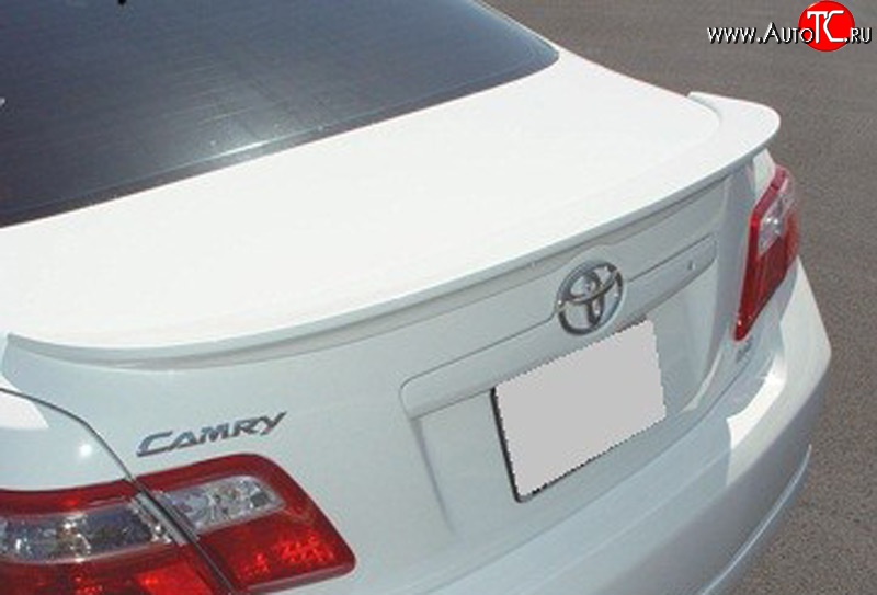 3 779 р. Спойлер Sport Toyota Camry XV40 рестайлинг (2009-2011) (Неокрашенный)  с доставкой в г. Тольятти