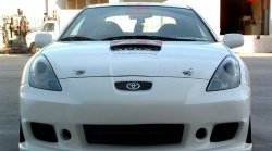 8 899 р. Передний бампер Buddy Club Toyota Celica T230 (1999-2006)  с доставкой в г. Тольятти. Увеличить фотографию 2