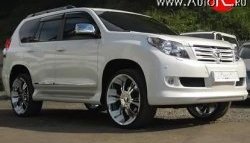 23 899 р. Передний бампер ELFORD Toyota Land Cruiser Prado J150 дорестайлинг (2009-2013) (Неокрашенный)  с доставкой в г. Тольятти. Увеличить фотографию 2