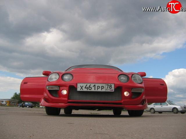 2 249 р. Нижняя юбка (сплошной элерон) Toyota Celica T210 (1993-1999)  с доставкой в г. Тольятти