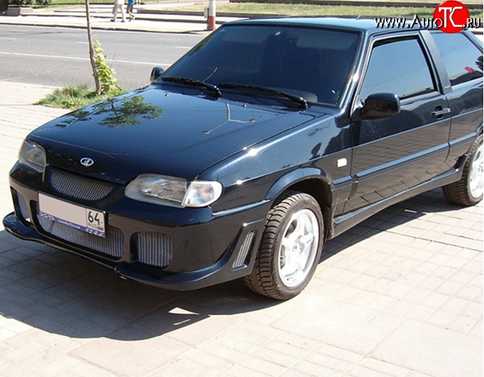 3 099 р. Передний бампер M-VRS Лада 2114 (2001-2014) (Неокрашенный)  с доставкой в г. Тольятти