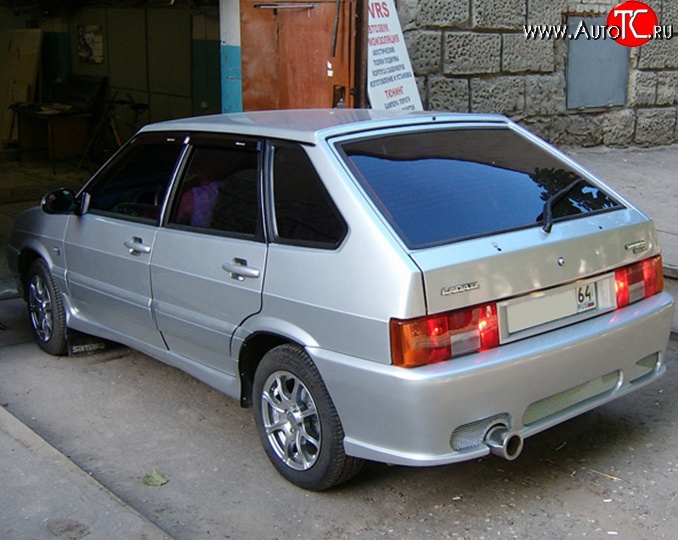 2 899 р. Задний бампер M-VRS Лада 2114 (2001-2014) (Неокрашенный)  с доставкой в г. Тольятти