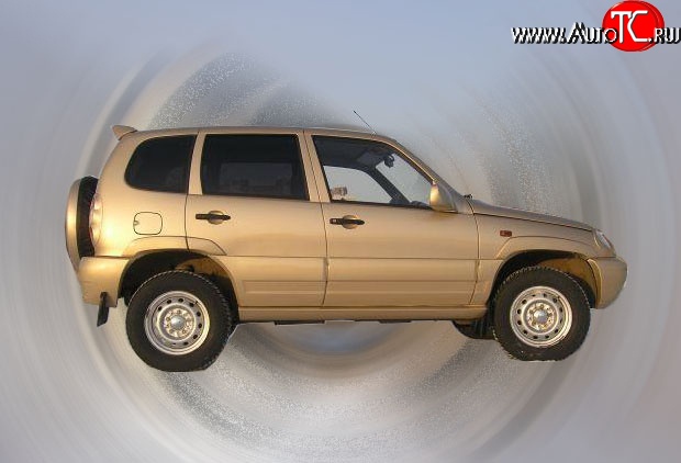 699 р. Арки крыльев Кураж Chevrolet Niva 2123 дорестайлинг (2002-2008) (Неокрашенные)  с доставкой в г. Тольятти