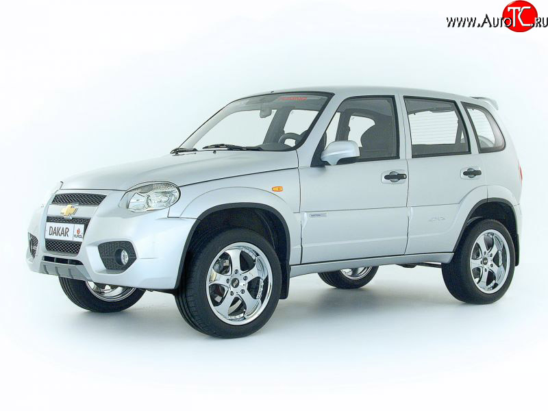 1 249 р. Накладки на зеркала Dakar после 2005 г.в  Chevrolet Niva  2123 (2009-2020), Лада 2123 (Нива Шевроле) (2009-2021) (Неокрашенные)  с доставкой в г. Тольятти