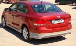 4 999 р. Пороги накладки Racing  Volkswagen Polo  5 (2009-2020) седан дорестайлинг, седан рестайлинг, хэтчбек рестайлинг (Неокрашенные)  с доставкой в г. Тольятти. Увеличить фотографию 2