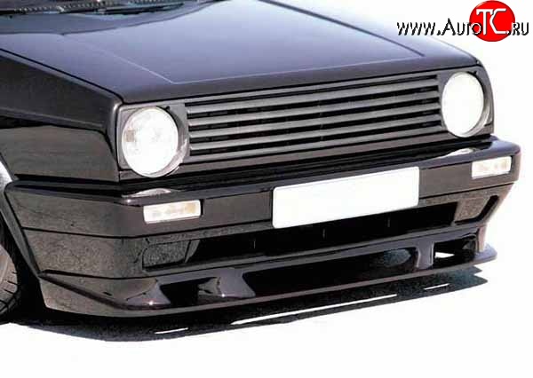 5 699 р. Накладка переднего бампера OldWise V1 Volkswagen Golf 2 (1983-1992)  с доставкой в г. Тольятти