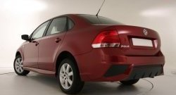 3 249 р. Пороги накладки Sport Volkswagen Polo 5 седан дорестайлинг (2009-2015) (Неокрашенные)  с доставкой в г. Тольятти. Увеличить фотографию 2