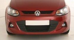 1 799 р. Противотуманные фары в передний бампер Sport Volkswagen Polo 5 седан дорестайлинг (2009-2015)  с доставкой в г. Тольятти. Увеличить фотографию 2