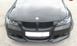 5 999 р. Накладка переднего бампера AC Shnitzer  BMW 3 серия  E90 (2004-2008) седан дорестайлинг (Неокрашенная)  с доставкой в г. Тольятти. Увеличить фотографию 3