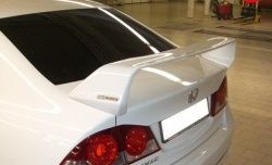 10 699 р. Антикрыло Mugen Honda Civic FD седан дорестайлинг (2005-2008) (Неокрашенный)  с доставкой в г. Тольятти. Увеличить фотографию 4