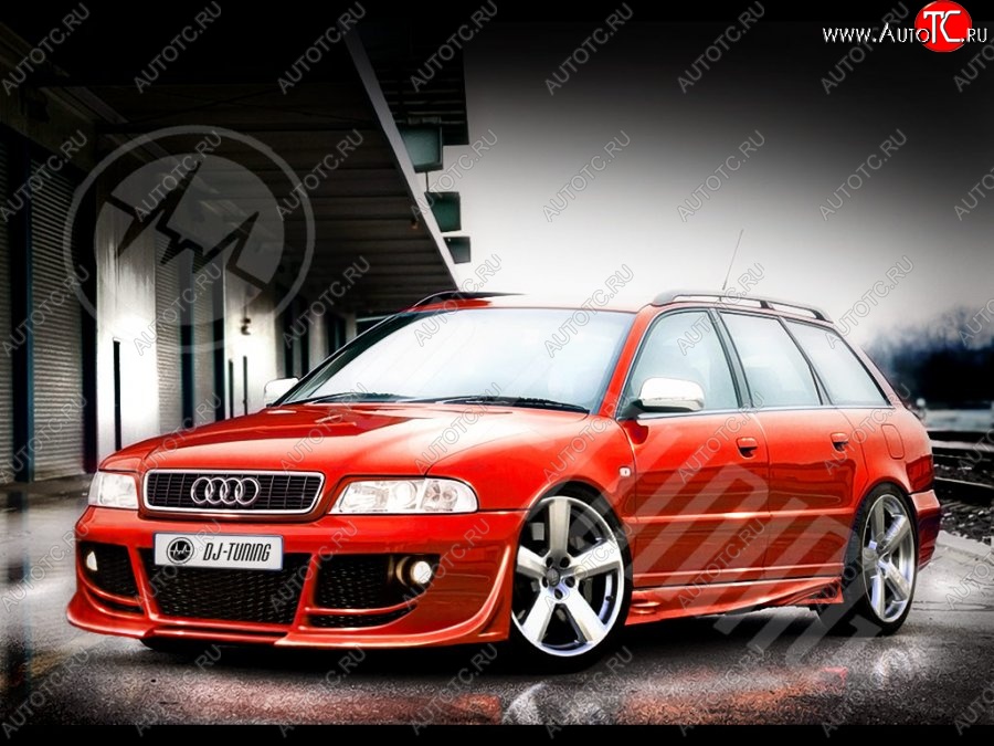 7 239 р. Передний бампер ST Audi A4 B5 8D2 седан 1-ый рестайлинг (1996-1998)  с доставкой в г. Тольятти