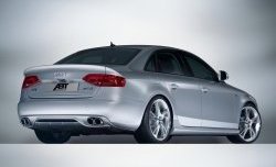 19 899 р. Накладка на задний бампер ABT  Audi A4  B8 (2007-2011) дорестайлинг, седан  с доставкой в г. Тольятти. Увеличить фотографию 1