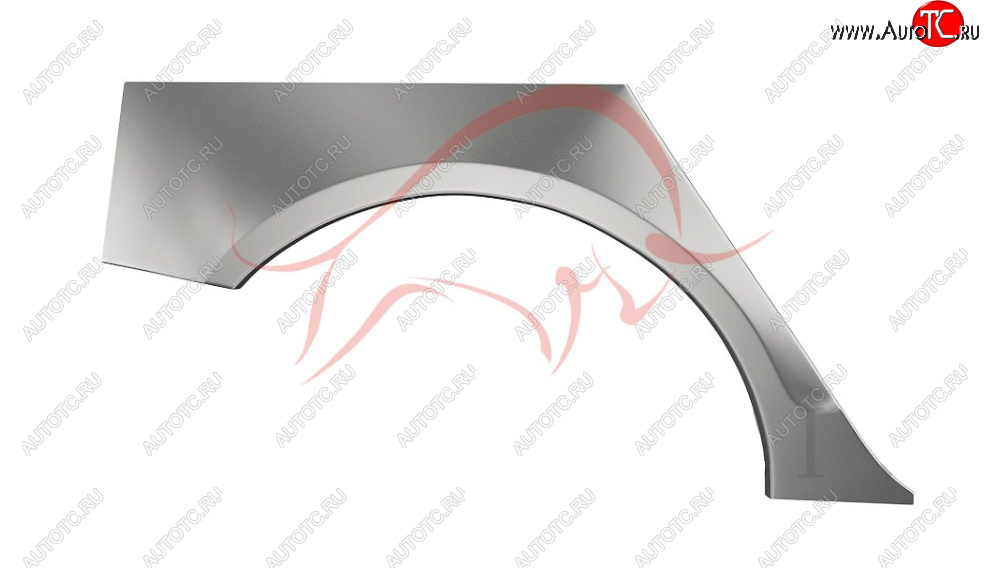 2 189 р. Правая задняя ремонтная арка (внешняя) Wisentbull Audi A4 B8 дорестайлинг, универсал (2007-2011)  с доставкой в г. Тольятти