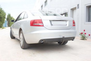 42 749 р. Фаркоп Aragon. (шар V) Audi A6 C6 дорестайлинг, седан (2004-2008)  с доставкой в г. Тольятти. Увеличить фотографию 6