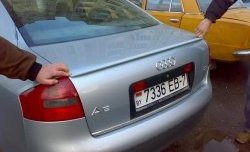 2 399 р. Лип-спойлер Борман Audi A6 C5 дорестайлинг, седан (1997-2001)  с доставкой в г. Тольятти. Увеличить фотографию 2