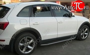 13 999 р. Накладки на колёсные арки (рестайлинг) CT Audi Q5 8R дорестайлинг (2008-2012) (Неокрашенные)  с доставкой в г. Тольятти