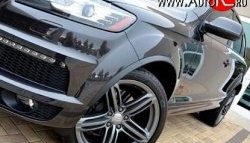 17 299 р. Накладки на колёсные арки Slim Arch Audi Q7 4L дорестайлинг (2005-2009) (Неокрашенные)  с доставкой в г. Тольятти. Увеличить фотографию 3