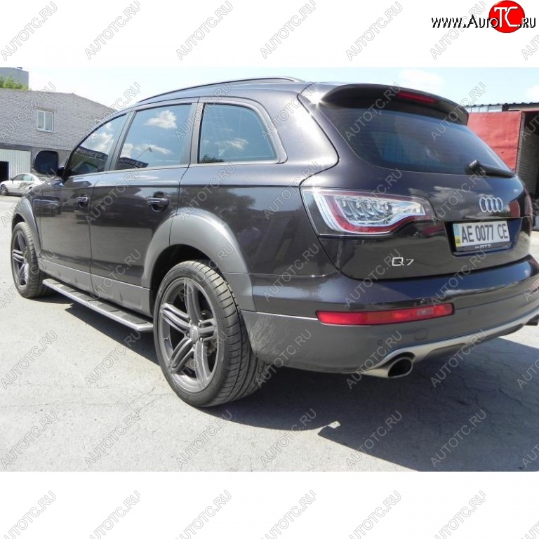 14 099 р. Накладки на колёсные арки NOBLE DESIGN Audi Q7 4L дорестайлинг (2005-2009) (Неокрашенные)  с доставкой в г. Тольятти