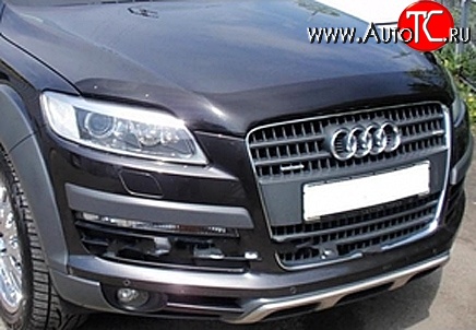 3 169 р. Дефлектор капота NovLine Audi Q7 4L дорестайлинг (2005-2009)  с доставкой в г. Тольятти