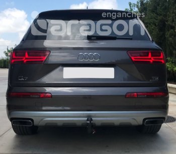 22 699 р. Фаркоп Aragon Audi Q8 4MN (2018-2022) (тип шара: V)  с доставкой в г. Тольятти. Увеличить фотографию 5